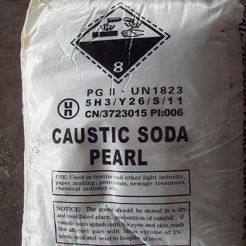 Pérolas de soda cáustica para irritabilidade NAOH para alimentos