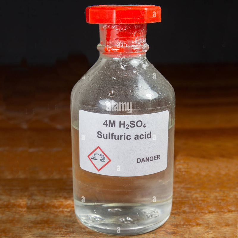 H2SO4 Corrosividade Ácido Sulfúrico para Limpeza